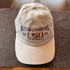 2003 LSU National Championship Hat